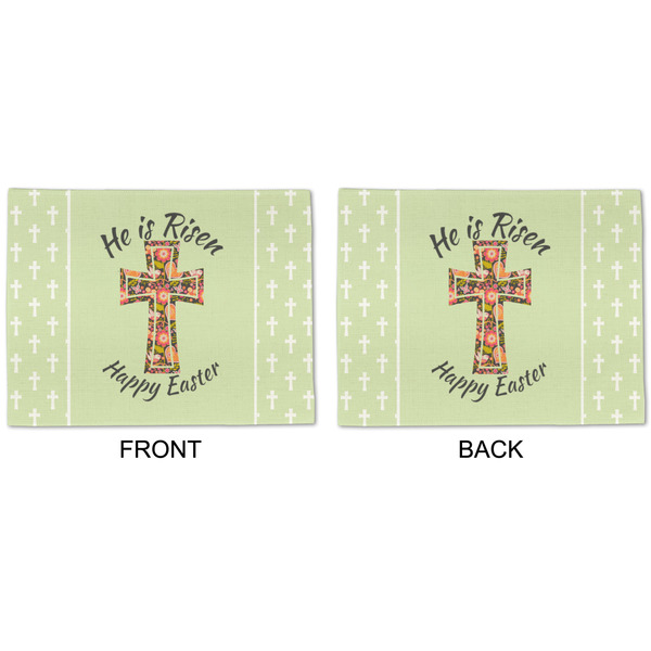 Easter Cross Linen Placemat - APPROVAL (double sided)