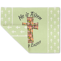 Easter Cross Double-Sided Linen Placemat - Single