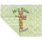 Easter Cross Double-Sided Linen Placemat - Single
