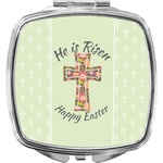 Easter Cross Compact Makeup Mirror