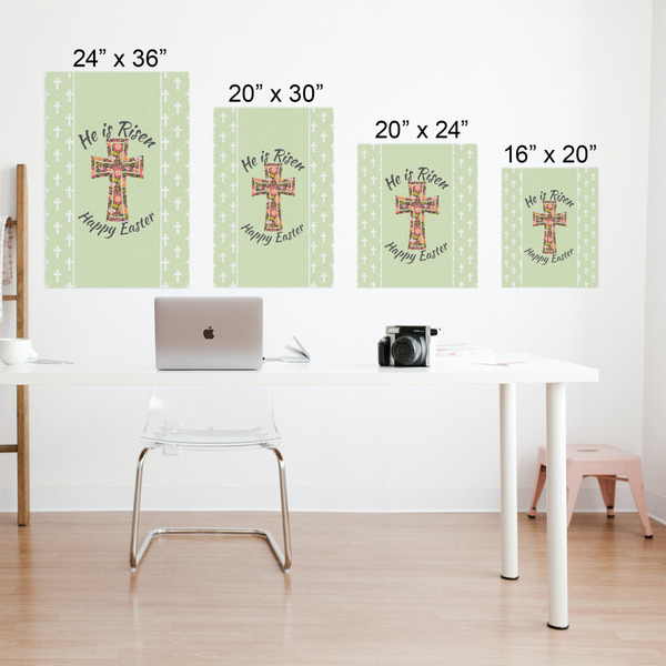 Easter Cross Matte Poster - Sizes