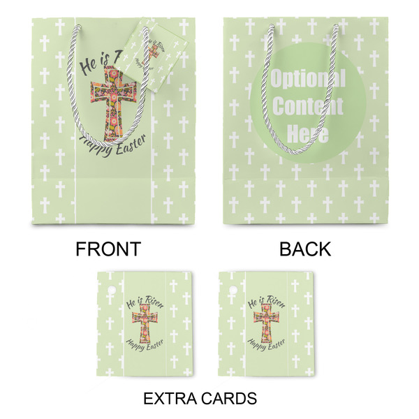Easter Cross Medium Gift Bag - Approval