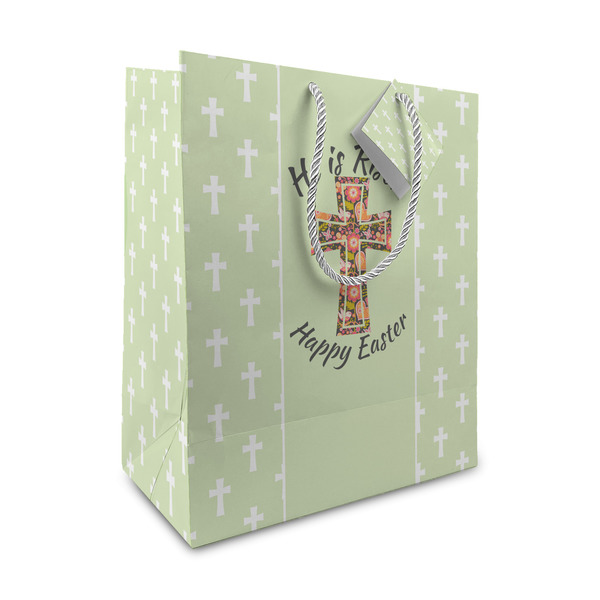 Custom Easter Cross Medium Gift Bag
