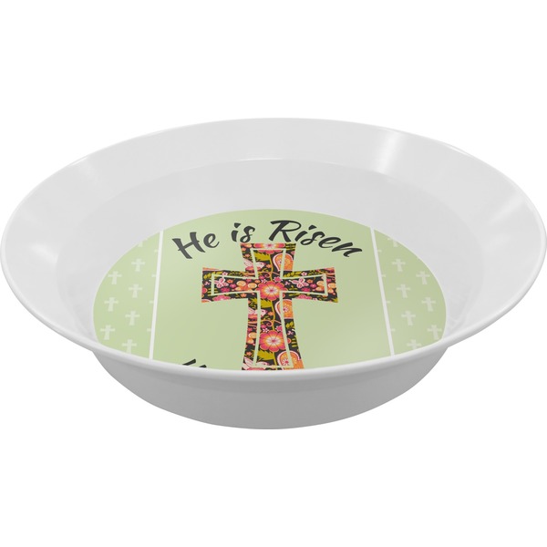 Custom Easter Cross Melamine Bowl