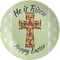 Easter Cross Melamine Plate 8 inches