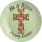 Easter Cross Melamine Plate (Personalized)