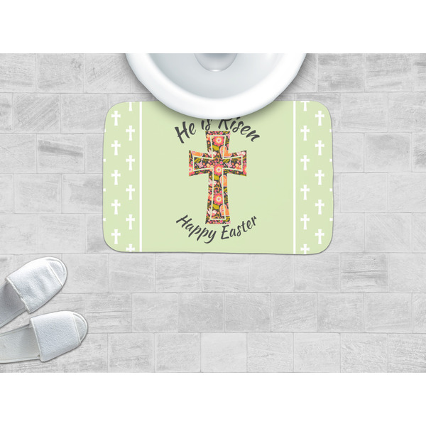 Easter Cross Memory Foam Bath Mat - LIFESTYLE