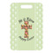 Easter Cross Metal Luggage Tag - Front Without Strap