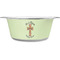 Easter Cross Metal Pet Bowl - White Label - Medium - Main