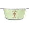 Easter Cross Stainless Steel Dog Bowl - Large