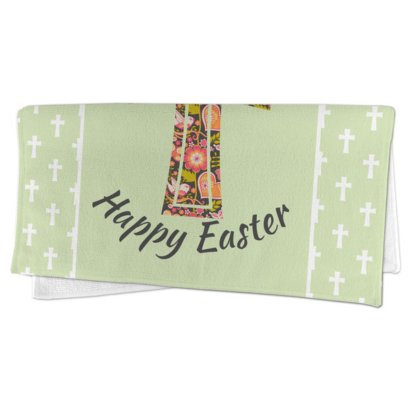 Easter Cross Microfiber Dish Rag - FOLDED (half)