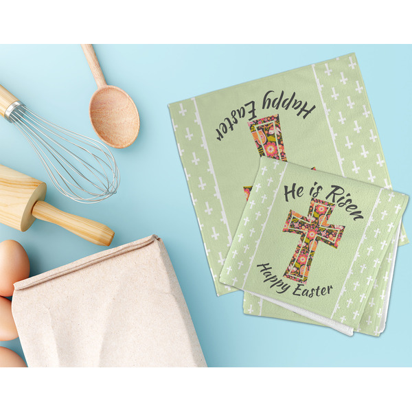 Easter Cross Microfiber Dish Rag - LIFESTYLE