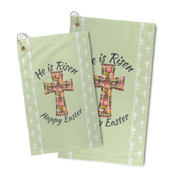 Easter Cross Microfiber Golf Towel - PARENT/MAIN