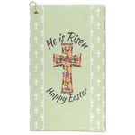 Easter Cross Microfiber Golf Towel