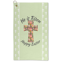 Easter Cross Microfiber Golf Towel