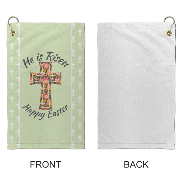 Easter Cross Microfiber Golf Towels - Small - APPROVAL
