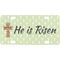 Easter Cross Mini / Bicycle License Plate (4 Holes)