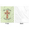 Easter Cross Minky Blanket - 50"x60" - Single Sided - Front & Back