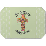 Easter Cross Dining Table Mat - Octagon (Single-Sided)