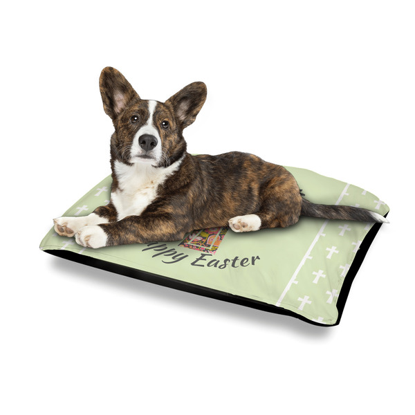 Easter Cross Outdoor Dog Beds - Medium - IN CONTEXT