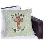 Easter Cross Outdoor Pillow - 18"