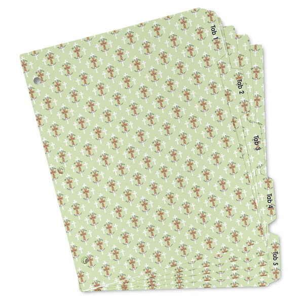 Custom Easter Cross Binder Tab Divider - Set of 5