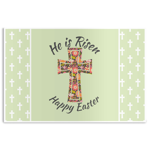 Custom Easter Cross Disposable Paper Placemats