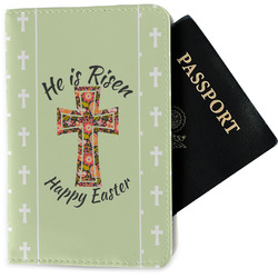 Easter Cross Passport Holder - Fabric