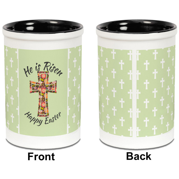 Easter Cross Pencil Holder - Black - approval