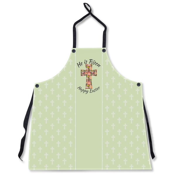 Custom Easter Cross Apron Without Pockets
