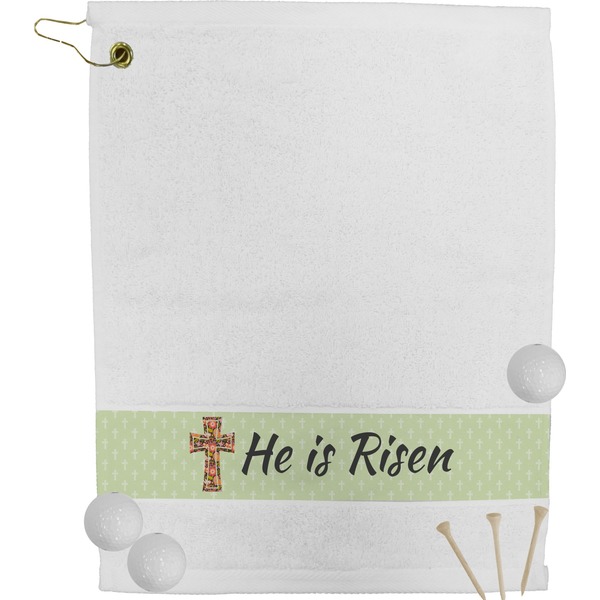 Custom Easter Cross Golf Bag Towel