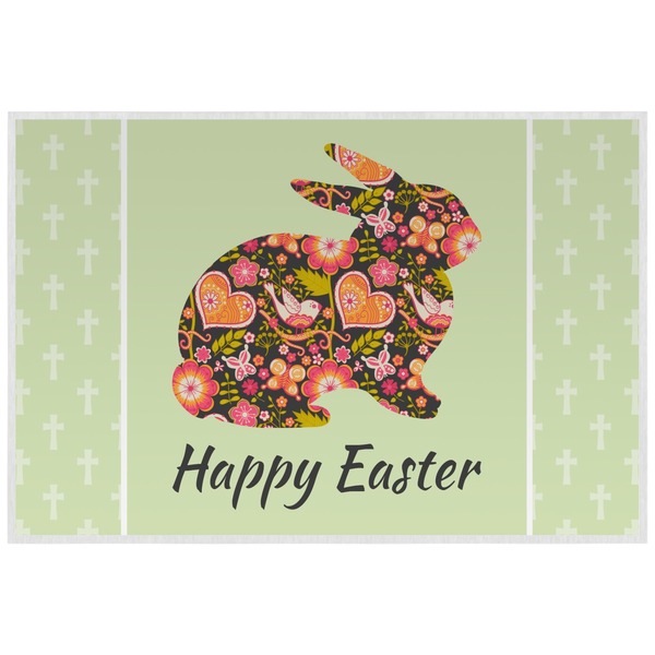 Easter Cross Personalized Placemat (Back)