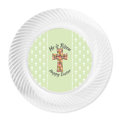Easter Cross Plastic Party Dinner Plates - 10"
