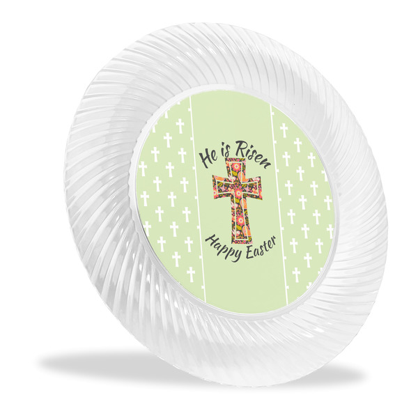 Custom Easter Cross Plastic Party Dinner Plates - 10"