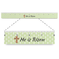 Easter Cross Plastic Ruler - 12"