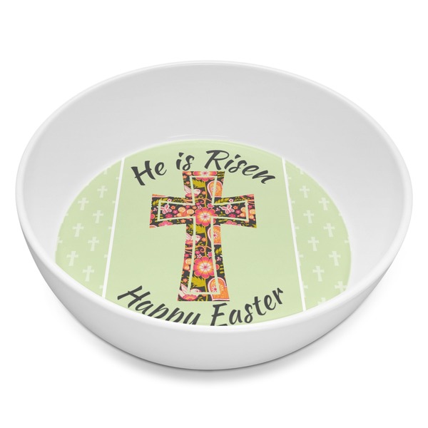 Custom Easter Cross Melamine Bowl - 8 oz
