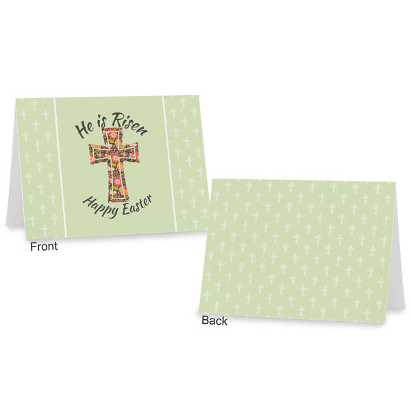 Easter Cross Postcard - Front and Back