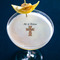 Easter Cross Printed Drink Topper - Medium - In Context