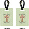 Easter Cross Rectangle Luggage Tag (Front + Back)