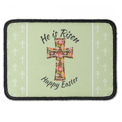 Easter Cross Iron On Rectangle Patch