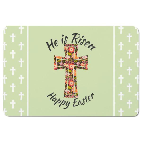 Easter Cross Rectangular Fridge Magnet - FRONT