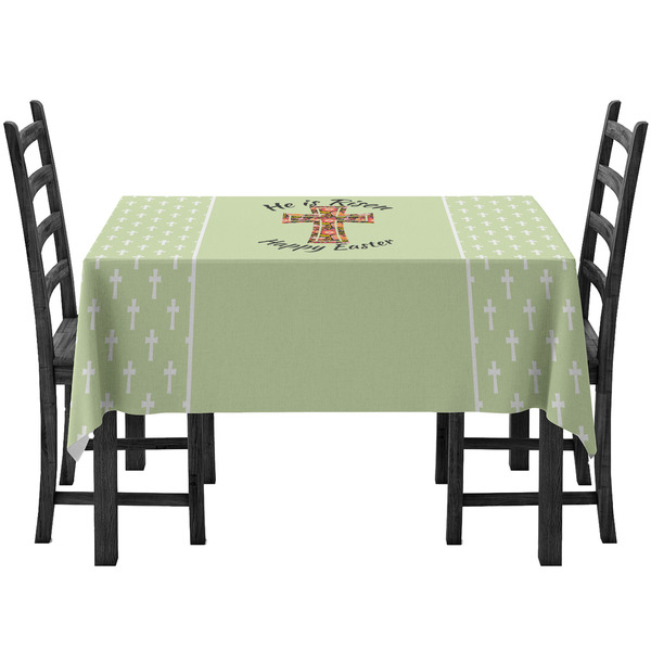 Custom Easter Cross Tablecloth
