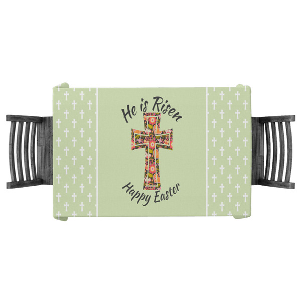 Custom Easter Cross Tablecloth - 58"x58"