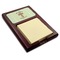 Easter Cross Red Mahogany Sticky Note Holder - Angle