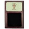Easter Cross Red Mahogany Sticky Note Holder - Flat