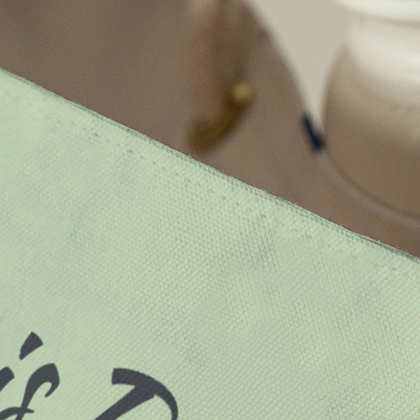 Easter Cross Large Rope Tote - Close Up View