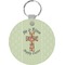 Easter Cross Round Keychain (Personalized)