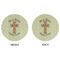 Easter Cross Round Linen Placemats - APPROVAL (double sided)