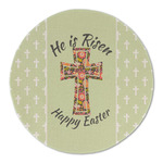 Easter Cross Round Linen Placemat