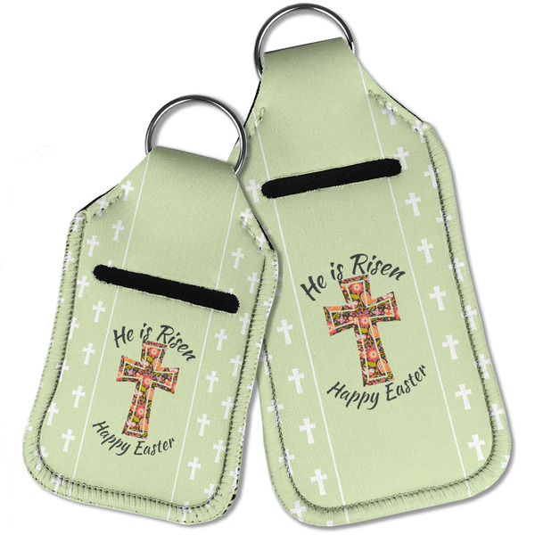 Easter Cross Sanitizer Holder Keychain - Parent Main